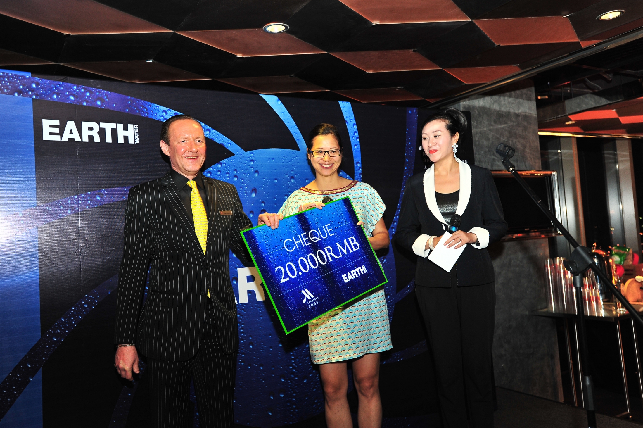 EARTH Water Carton Package Launch Event